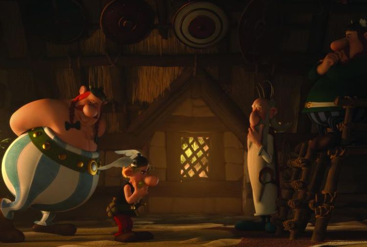 Películas sobre Roma - Astérix La residencia de los dioses