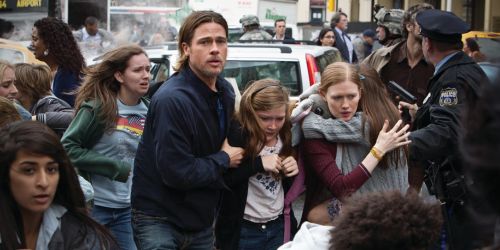 Películas de zombies - guerra mundial z